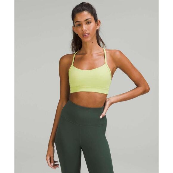 NWT Lululemon Flow Y Nulu‎ Longline Bra - Size 6 - Picture 4 of 4